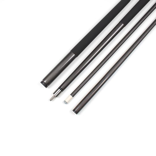Poolqueue Pool Billard Queue Cue Kö 19 OZ 2 tlg. Braun Rot Holz Billard
